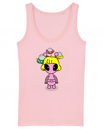 Kawaii Alien Cotton Pink