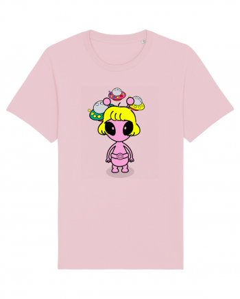 Kawaii Alien Cotton Pink