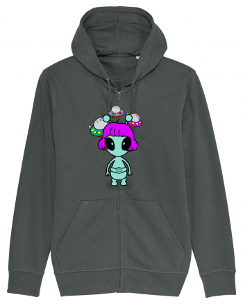 Kawaii Alien Anthracite