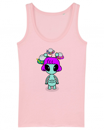 Kawaii Alien Cotton Pink