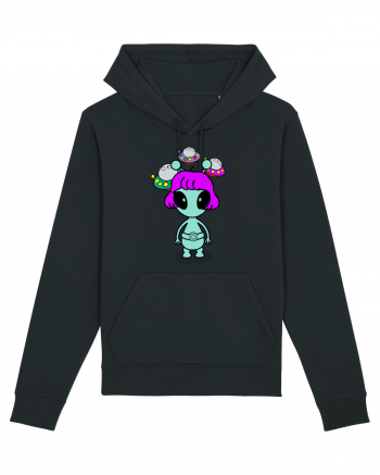 Kawaii Alien Black