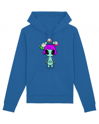 Kawaii Alien Royal Blue