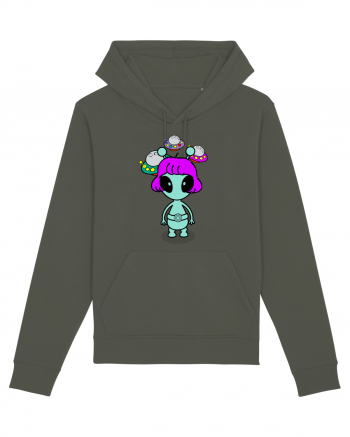 Kawaii Alien Khaki