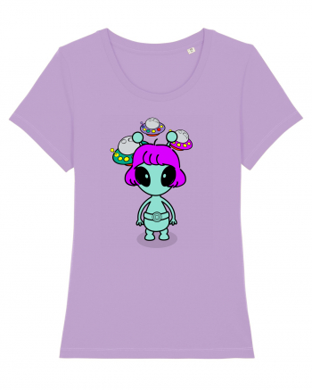 Kawaii Alien Lavender Dawn