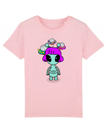 Kawaii Alien Cotton Pink