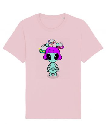 Kawaii Alien Cotton Pink