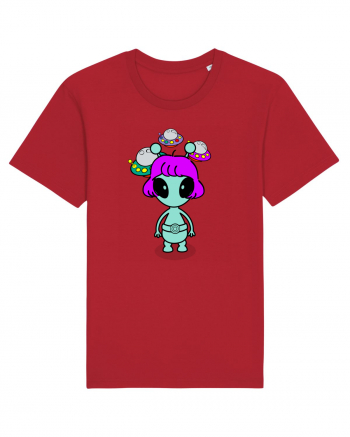 Kawaii Alien Red