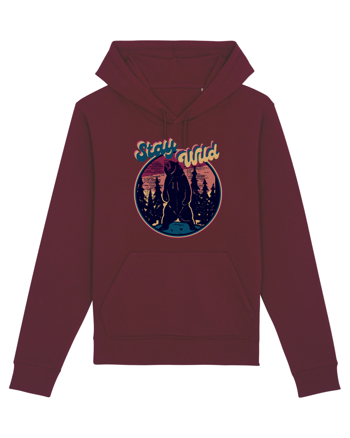 Hanorac Unisex Drummer Burgundy