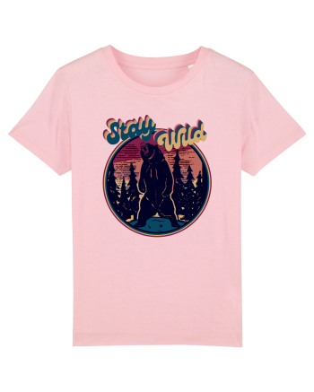 Mountain Bear Cotton Pink