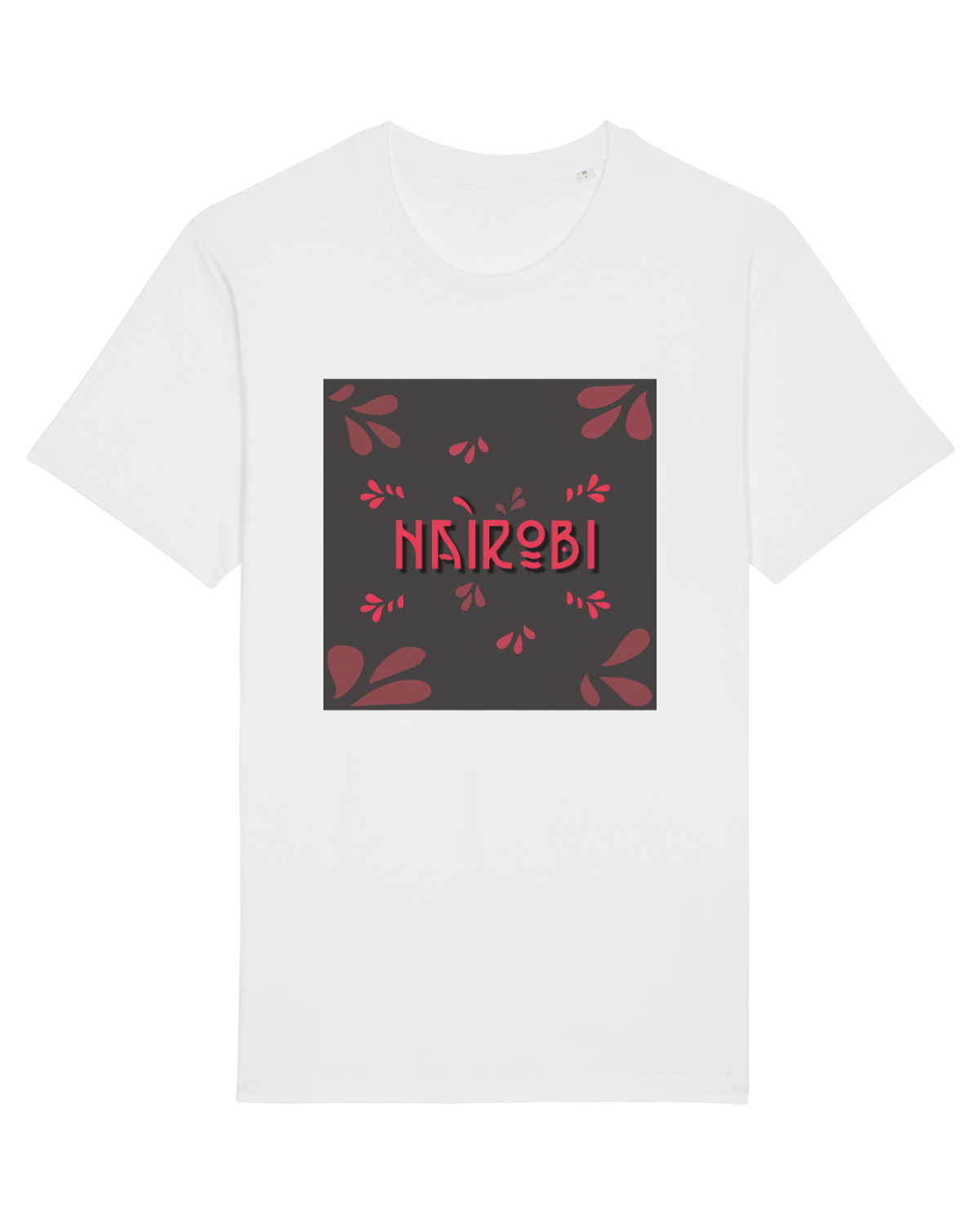 Tricou mânecă scurtă Unisex Rocker White