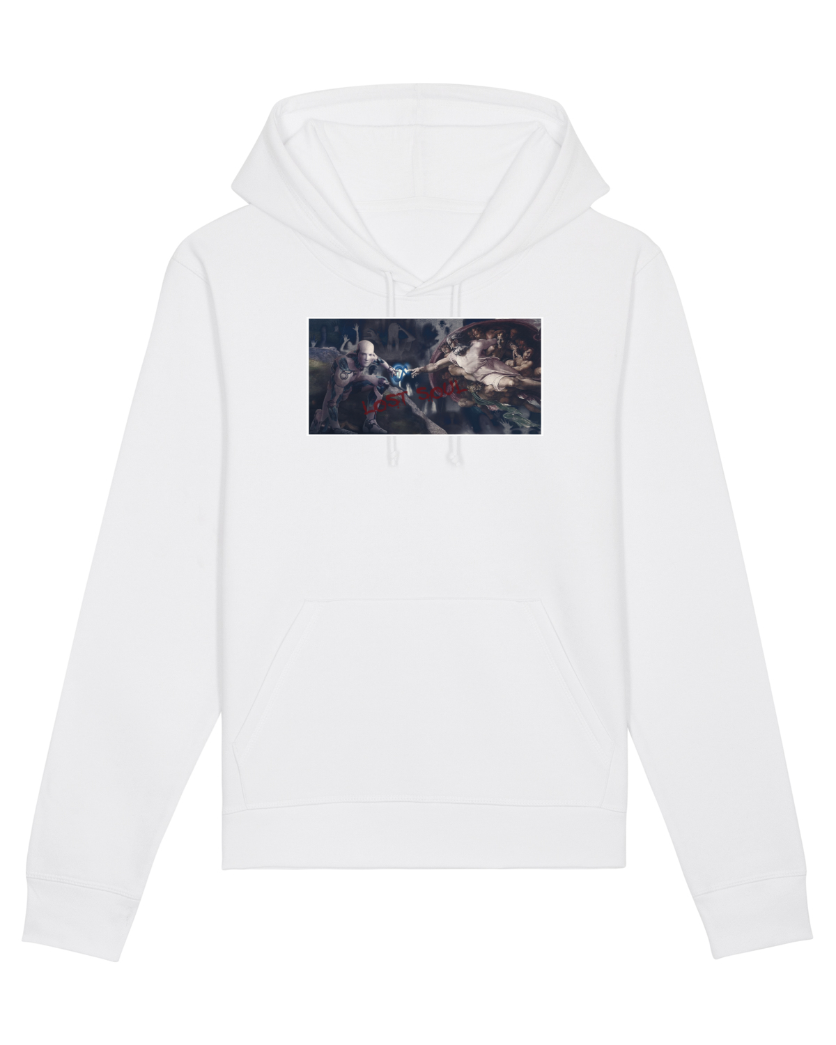 Hanorac Unisex Drummer White