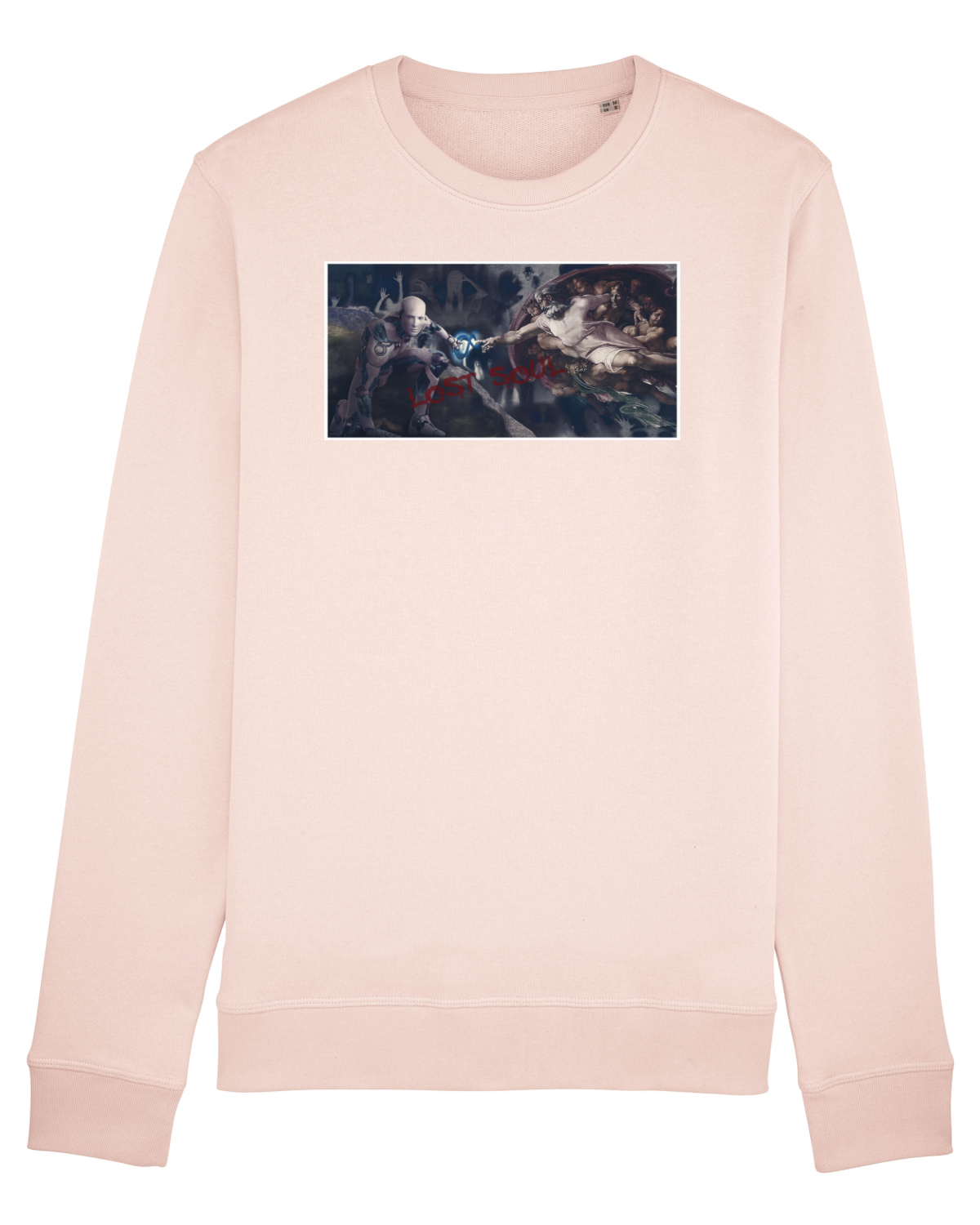 Bluză mânecă lungă Unisex Rise Candy Pink