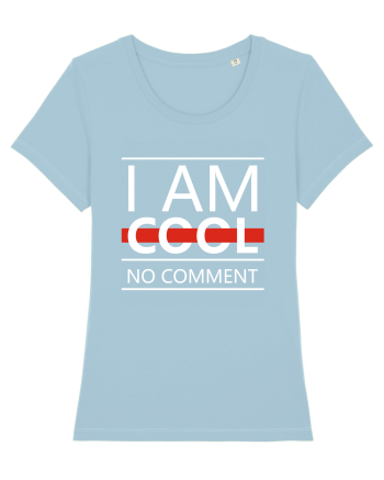 I Am Cool No Comment Sky Blue