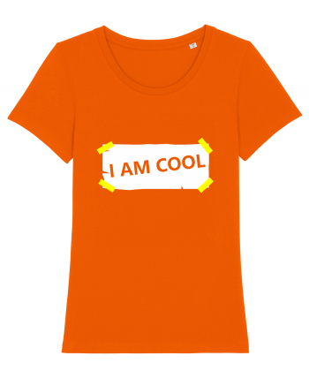 I Am Cool Bright Orange