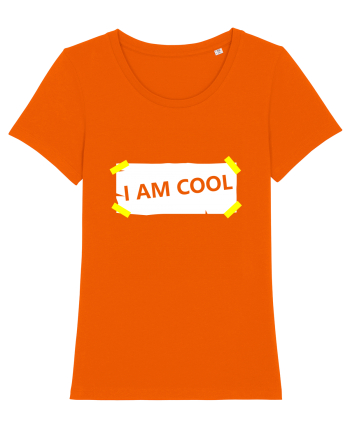 I Am Cool Bright Orange