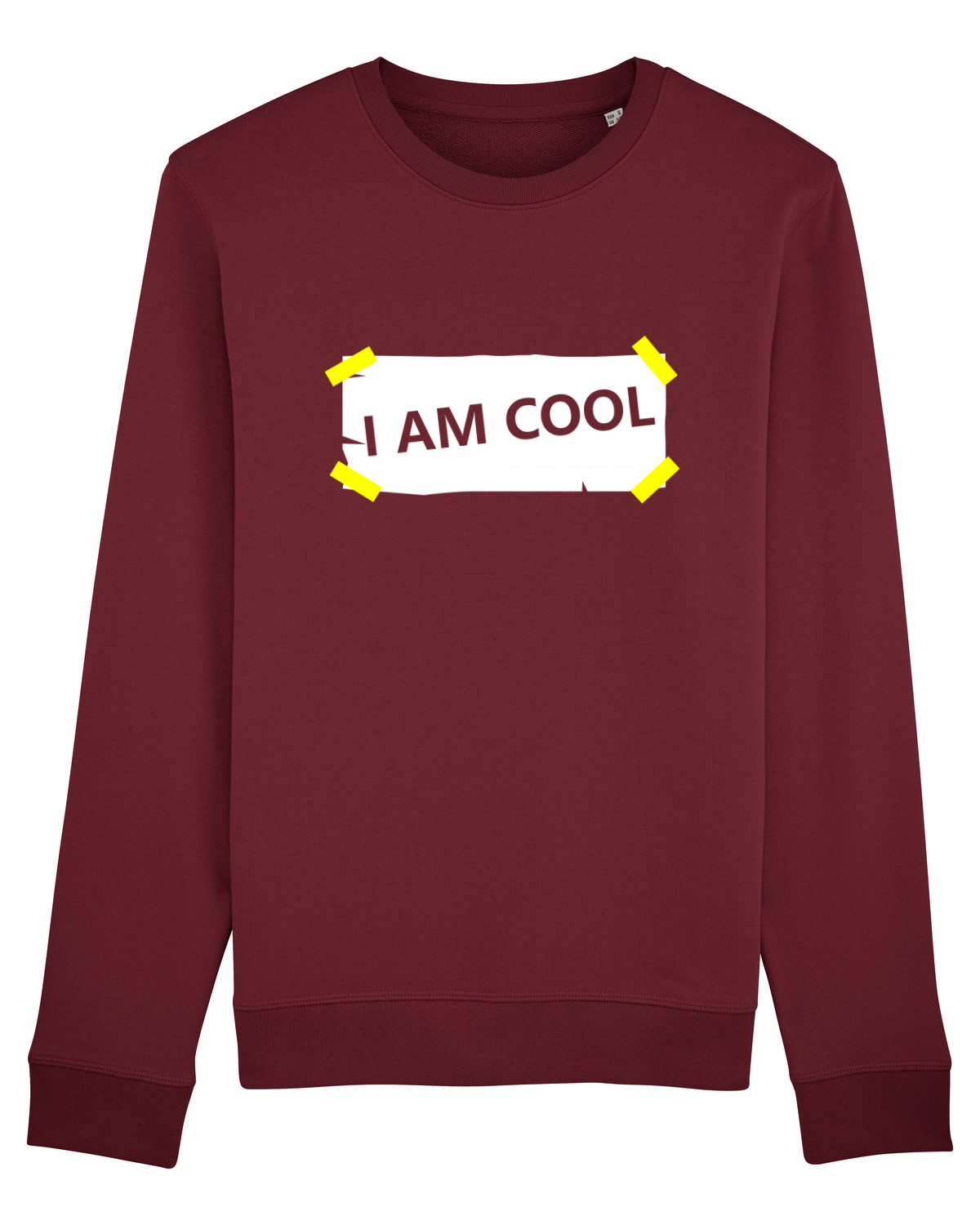 Bluză mânecă lungă Unisex Rise Burgundy