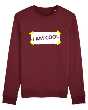 I Am Cool Burgundy