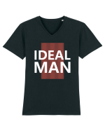 Ideal Man Tricou mânecă scurtă guler V Bărbat Presenter