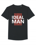 Ideal Man Tricou mânecă scurtă guler larg Bărbat Skater