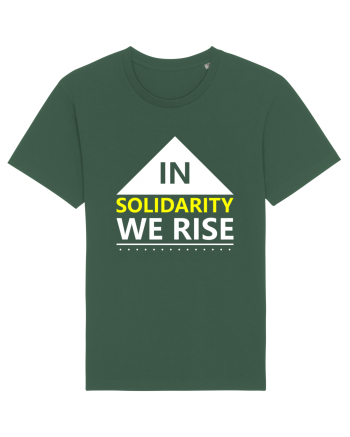In Solidarity We Rise Bottle Green