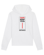 Keep Your Distance Hanorac Unisex Drummer