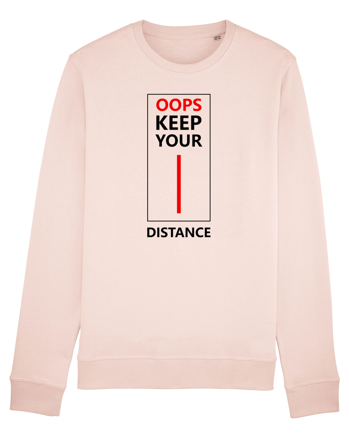 Bluză mânecă lungă Unisex Rise Candy Pink