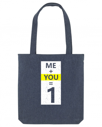 Me Plus You Equal 1 Midnight Blue