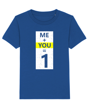 Me Plus You Equal 1 Majorelle Blue