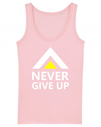 Never Give Up Cotton Pink