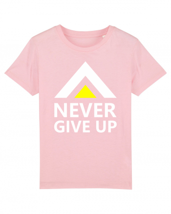 Never Give Up Cotton Pink