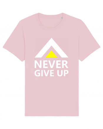 Never Give Up Cotton Pink