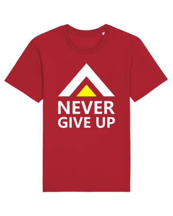 Never Give Up Red