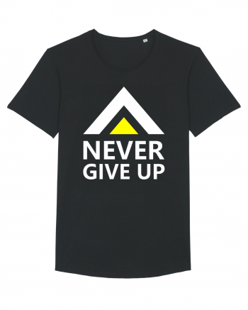 Never Give Up Black