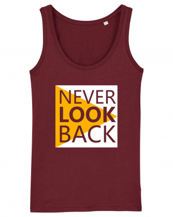 Never Look Back Burgundy