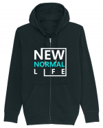 New Normal Life Hanorac cu fermoar Unisex Connector