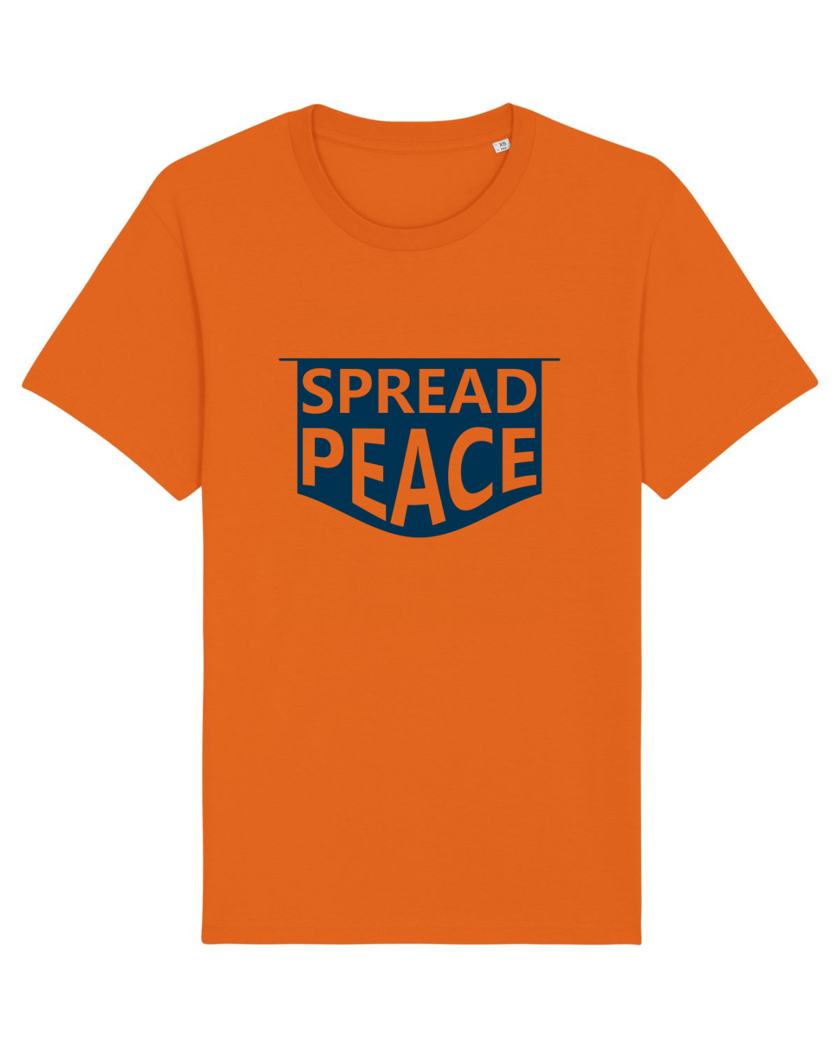 Tricou mânecă scurtă Unisex Rocker Bright Orange