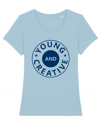 Young And Creative Sky Blue