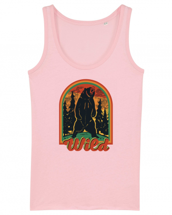 Mountain Bear Cotton Pink