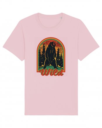 Mountain Bear Cotton Pink