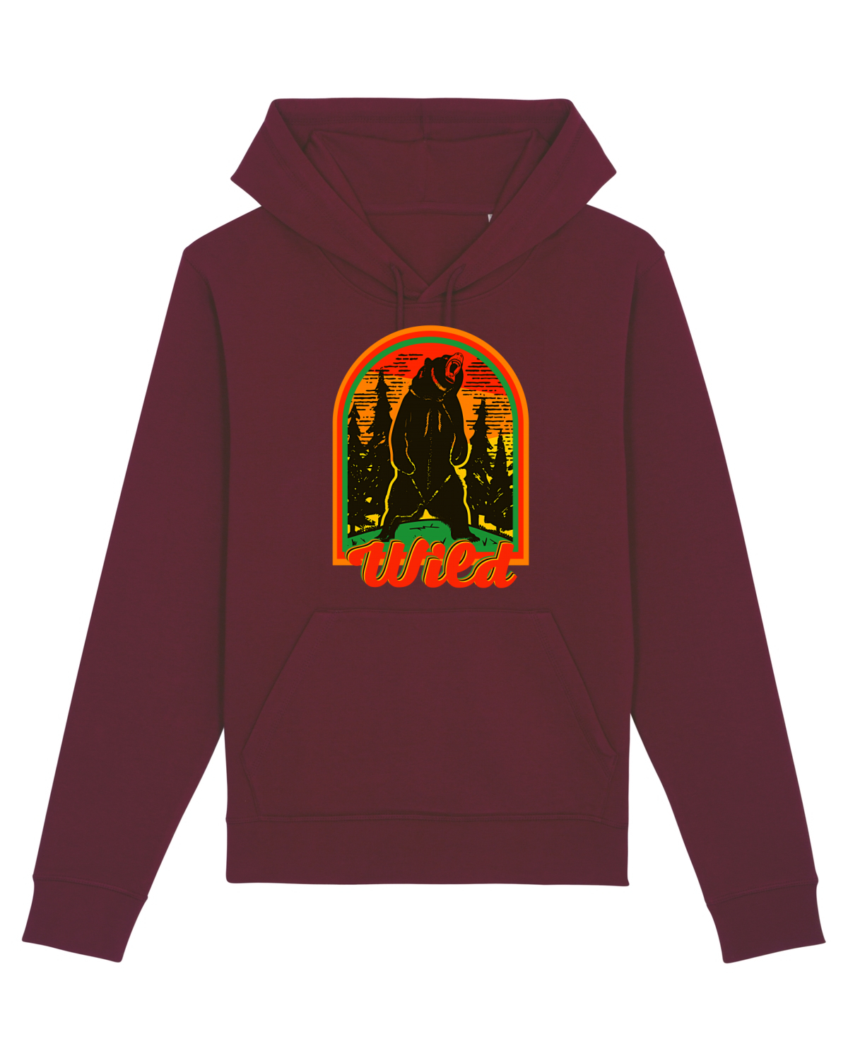 Hanorac Unisex Drummer Burgundy