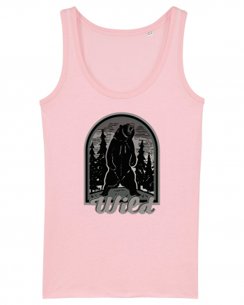 Mountain Bear Cotton Pink