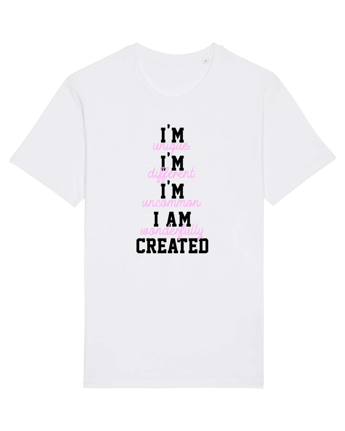 Tricou mânecă scurtă Unisex Rocker White