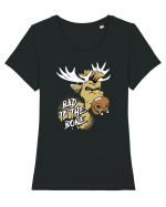 Bad to the bone Tricou mânecă scurtă guler larg fitted Damă Expresser