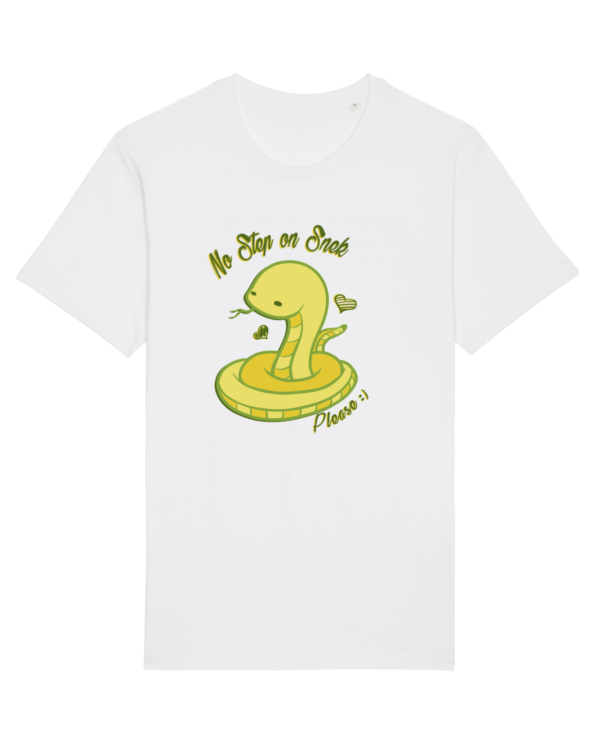 Tricou mânecă scurtă Unisex Rocker White
