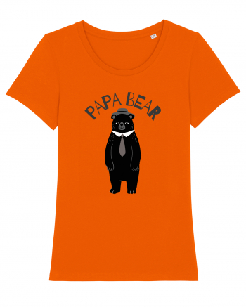 Papa Bear  Bright Orange