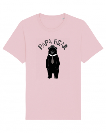 Papa Bear  Cotton Pink