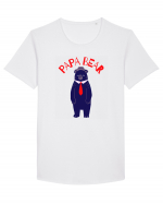 Papa Bear  Tricou mânecă scurtă guler larg Bărbat Skater