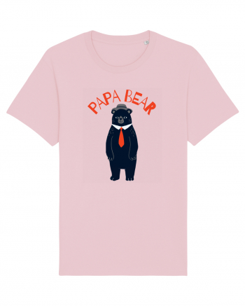 Papa Bear  Cotton Pink