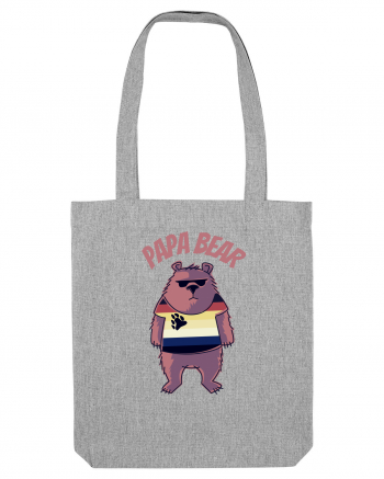 Papa Bear  Heather Grey