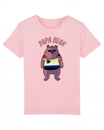 Papa Bear  Cotton Pink